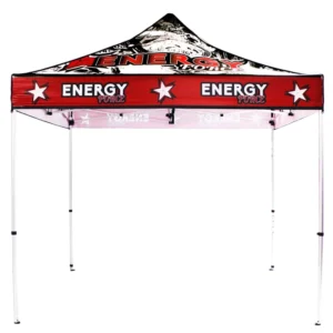 Custom Outdoor Trade Show Aluminum Frame Waterproof Windproof Pop up Tent
