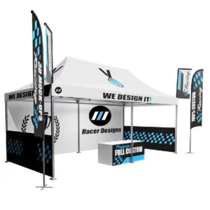 Custom Outdoor UV Resistant Trade Show Tent Family Dinner Folding Canopy Gazebo