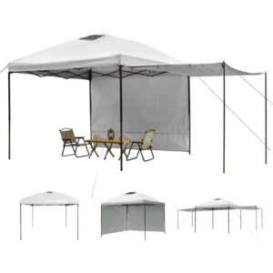 Custom Pagoda Gazebo Pop up Trade Show Folding Event Canopy Tent Outdoor with Two Sides Ceilings