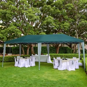 Custom Polyester Fabric Green Party Tent for Big Event Activity