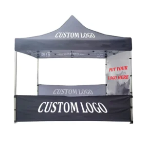 Custom Pop-Up Event Canopy Tent with Walls