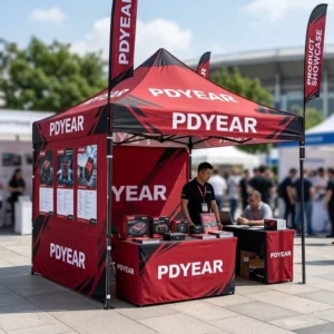 Custom Pop-up Advertising Canopy Tent for Events and Exhibitions