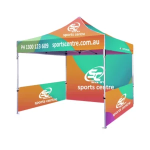 Custom Pop up Tent 3X3 Waterproof Trade Show Tents for Advertising Commercial Events Outdoor Sports Promotion