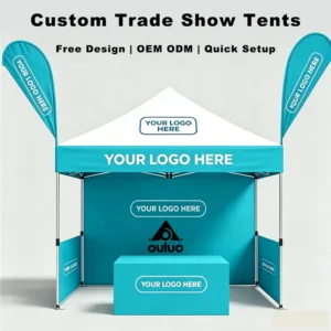 Custom Portable 420D Oxford 3x6m Garage Canopy Waterproof Pop Up Event Trade Show Tent for Exhibitions Large Event Tents