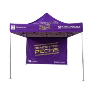 Custom Portable UV-Proof Aluminum 600D Oxford Fabric 3 x 3 Outdoor Display Gazebo Tent