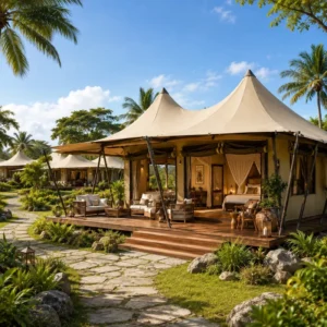 Custom Prefabricated Hotel Resort Lodge Tent