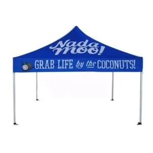 Custom Print 10ft 20ft Waterproof Pop up Canopy Tent for Indoor Outdoor Business Events with Carry Bag