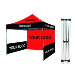 Custom Print 10ft Waterproof Pop Oxford Durable Outdoor Trade Show Tent Awning Marquee Gazebo All Seasons UV Resistant Windproof