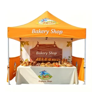 Custom Print Factory Supply Pop up 10×10 Canopy Gazebo Tent Outdoor Business Event Promotional for Trade Show