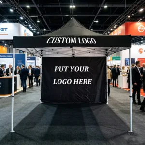 Custom Print Logo 10×20 Feet Folding Aluminum Alloy Pop-up Canopy Tent for Large Exhibition Events 10*10ft