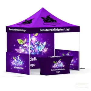Custom Print Logo 5m Pop up Aluminum Frame Oxford Fabric Waterproof Windproof Trade Show Advertising Tent