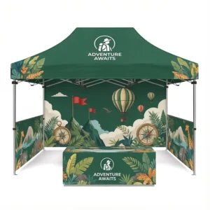 Custom Print Pop-Up Event Folding Aluminium Marquee Gazebo Trade Show 10×10 Canopy Tent