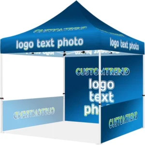 Custom Print Pop-up Folding Aluminium Marquee Gazebo Trade Show 10×10 Canopy Tent