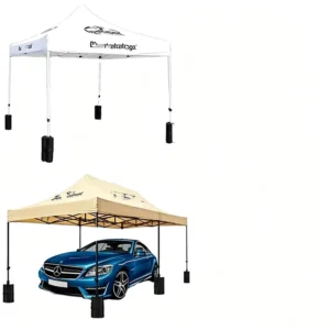 Custom Printed 10×10 Pop-Up Canopy Gazebo Tent for Outdoor Events and Trade Shows