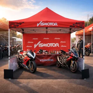 Custom Printed 3×3 Folding Event Tent with Logo Commercial Trade Show Display Pop-Up Marquee Gazebo Canopy Tent