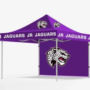 Custom Printed 3×3 Promotional Folding Aluminum Pop up Display Witn Free Table Covers for Outdoor Party Canopy Tent