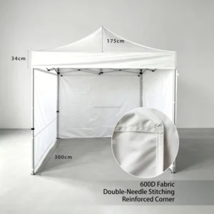 Custom Printed Double Layer Waterproof Indoor Outdoor Event Canopy Tent for Sporting Events and Corporate Promotions