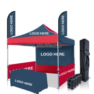 Custom Printed Folding Hexagonal Advertising Marquee Gazebo Tent