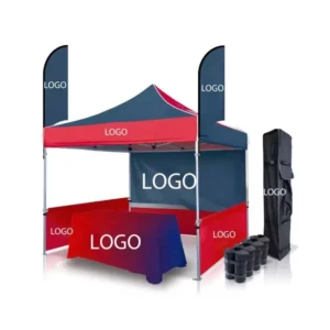 Custom Printed Folding Tent with Aluminum Frame