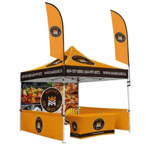 Custom Printed Folding Trade Show Gazebo Tent for Parties and Events