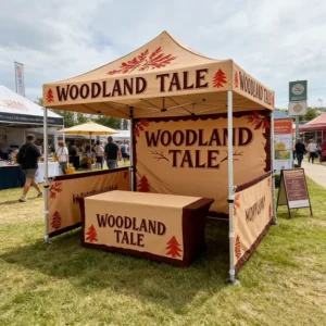Custom-Printed Folding Trade Show Tent for Events