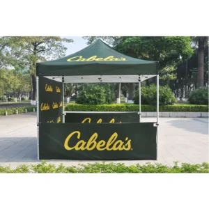 Custom Printed Heavy Duty Outdoor Pop-Up Food Tent Booth 10×10 Canopy Trade Show Tent