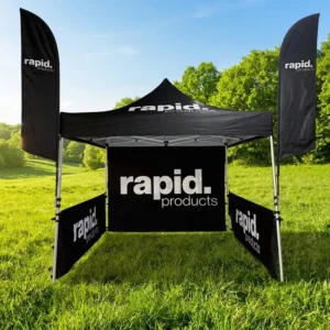 Custom Printed Logo Outdoor 10x10ft Aluminum Trade Show Tent with Carrying Bag