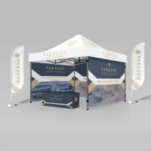 Custom Printed Outdoor Aluminum Portable Trade Show Tent, Exhibition Marquee Gazebo Canopy