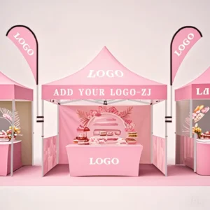 Custom Printed Outdoor Aluminum Trade Show Canopy Tent with Logo