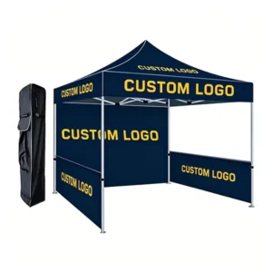 Custom Printed Outdoor Waterproof Rainproof 10×10 3×3 Awning Event Gazebo Pop up Trade Show Tent