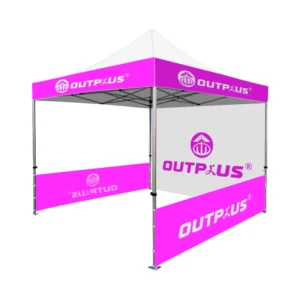 Custom Printed Oxford Fabric Waterproof Folding Pop-Up Outdoor Exhibition Tent