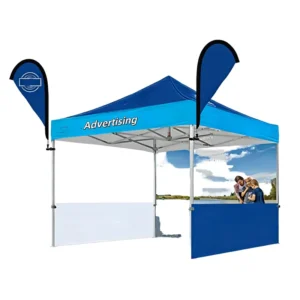Custom Printed Pop-Up Canopy Tent Outdoor Event Shelter