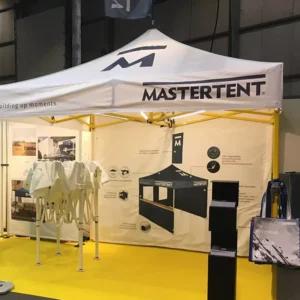 Custom Printed Pop-Up Tent for Outdoor Trade Fairs