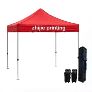 Custom Printed Single Layer Indoor/Outdoor Waterproof 10×10 3×3 Awning Event Gazebo Pop up Trade Show Tent