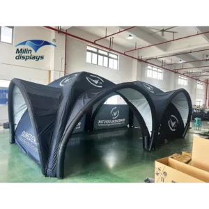 Custom Printed Sports Inflatable Tent Gazebo Air Awning Waterproof for Outdoor Racing, Advertising, and Events