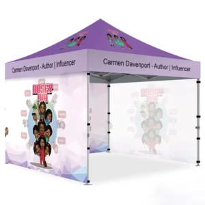 Custom Printed Tent Instant Canopy with Full Walls Half Walls Advertising Display for Exhibitions