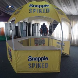 Custom Printed Trade Show Canopy Tent, 10 x 10 ft, Product Launch and Exhibition Use