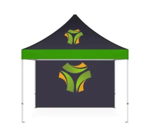 Custom Printed Waterproof Oxford Fabric UV-Resistant Outdoor Aluminum Trade Show Tent