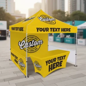 Custom Printing 10×10 Trade Show Tent Custom Logo Print 10X20 Gazebo Canopy for Outdoor