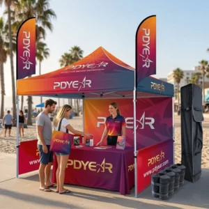 Custom Printing Global Canopy Tent 10x10ft Pop up Tent Waterproof Aluminium Exhibition Trade Show Tents for Advisement