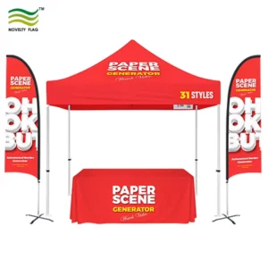 Custom Promotion Event Advertising 10x10ft Folding Tent Marquee for Trade Shows Business