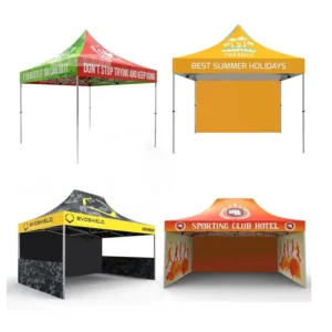 Custom Racing Tent for Events Rooftop Promotional Trade Show Folding 10×10 Heavy Duty Canopy Tent