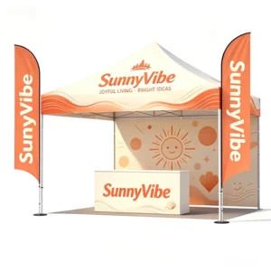 Custom Roof Printing Aluminum 3x3m Waterproof Portable Trade Show Tent
