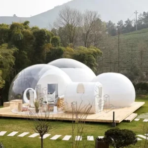 Custom-Size Clear Inflatable Bubble Dome Tent for Outdoor Camping