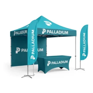 Custom-Size Outdoor Party and Wedding Pop-Up Canopy Tent, Waterproof, UV