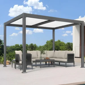 Custom Size Unilateral Column Sun Shade Canopy for Garden