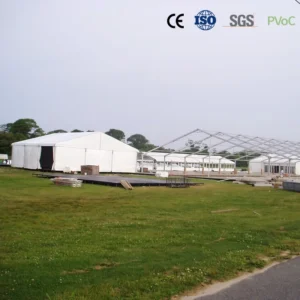 Custom Size White Chapiteau Canopy Tent Big Outdoor Wedding Church Marquee for Events with More Than 800 People