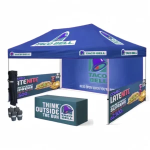 Custom Tent With Logo 10×10 Pop up Tent for Outdoor Advertisement Trade Show Display