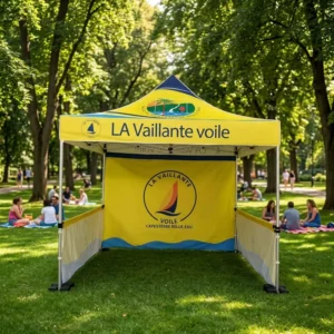 Custom Tent with Logo 10 X 10 Aluminum Frame Folding Tent for Events Trade Show Display Outdoor Party Canopy