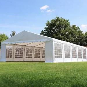 Custom Tents For Events Outdoor Clear Wedding 18X8 Mts Foldable Outdoor Event Arch Tent Heavy Drapes Event Tent